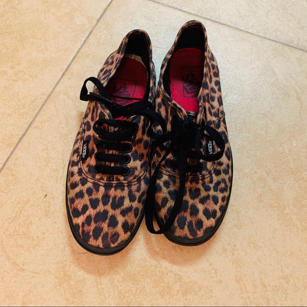 Vans Leopard Print